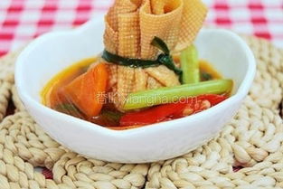 醬香豆皮袋的做法